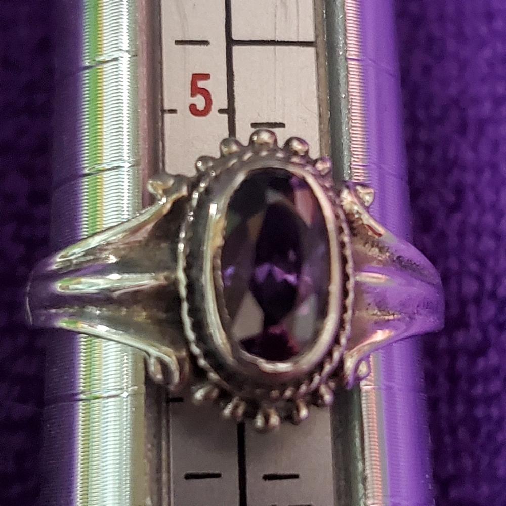 Sterling silver ring - Picture 5 of 7